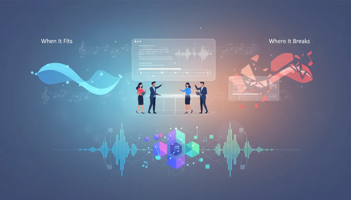 AI Music Generator Use Cases for Small Teams: When It Fits and Where It Breaks